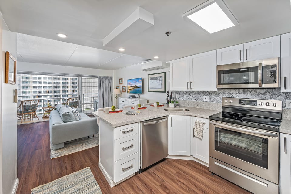 Fully Equipped Kitchen Ready to Cook