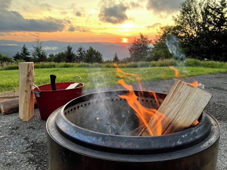 Solo Stove for sunsets.