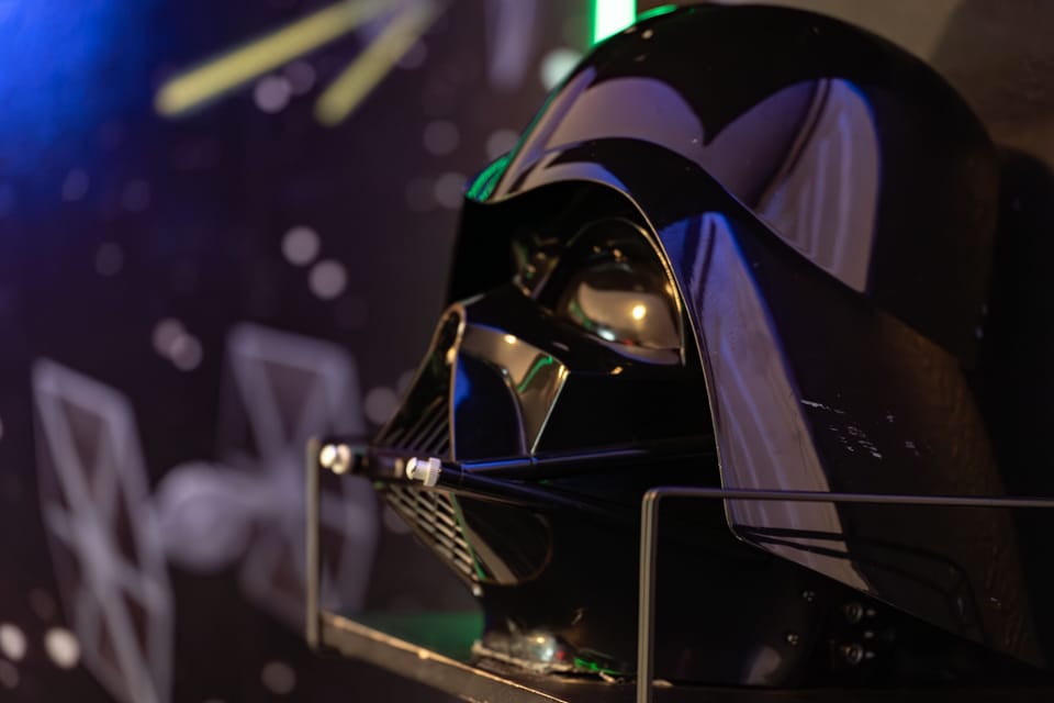 Never join the dark side ... unless it helps you sleep ; ) 