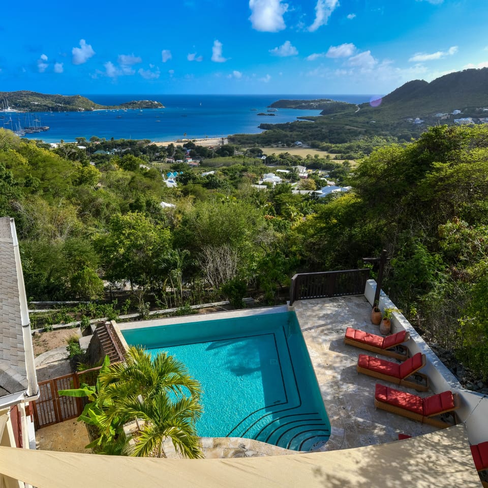 Property and view from above