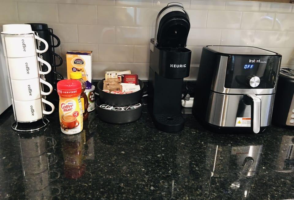 Enjoy your morning coffee, tea or hot cocoa