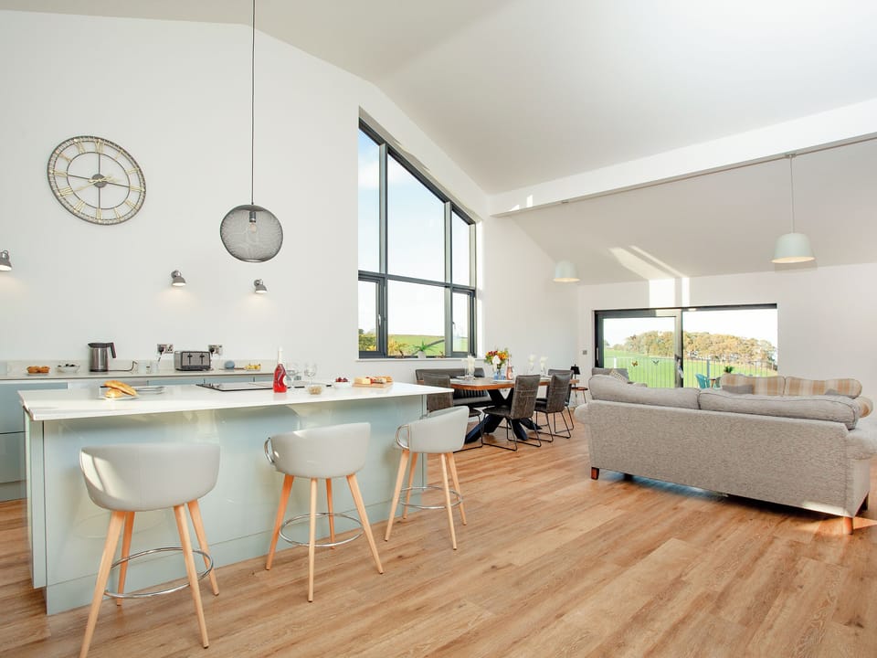 Open plan living space | Bluebell - Bincombe Country Cottages, Over Stowey, near Bridgwater