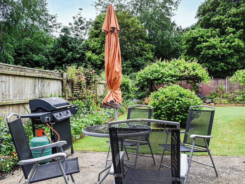 Sitting-out-area | Between the forest and the sea, New Milton, near Lymington