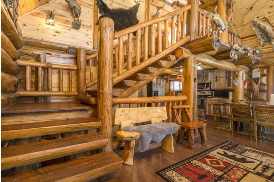 Stairs to loft