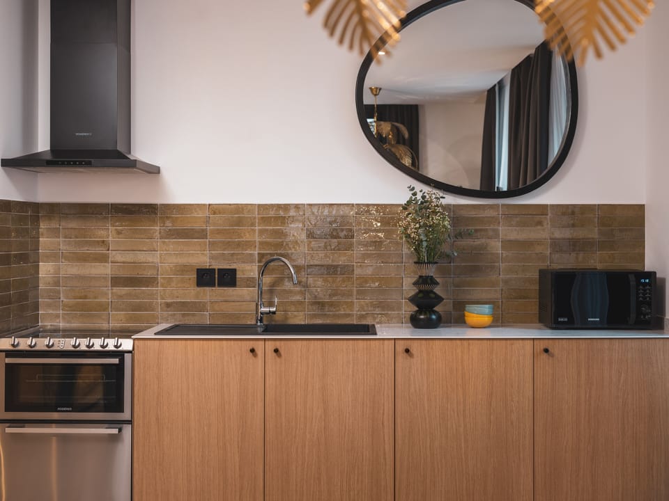 1 Bedroom Apartment - 4 people, located 300m from the hotel | Private kitchen | Espresso maker, electric kettle
