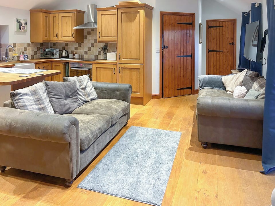 Open plan living space | The Barn, Catsham, near Glastonbury