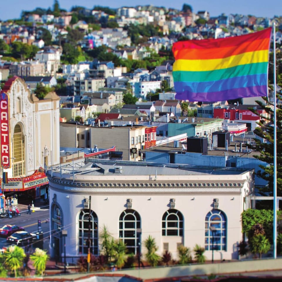5 blocks from the center of the Castro District 