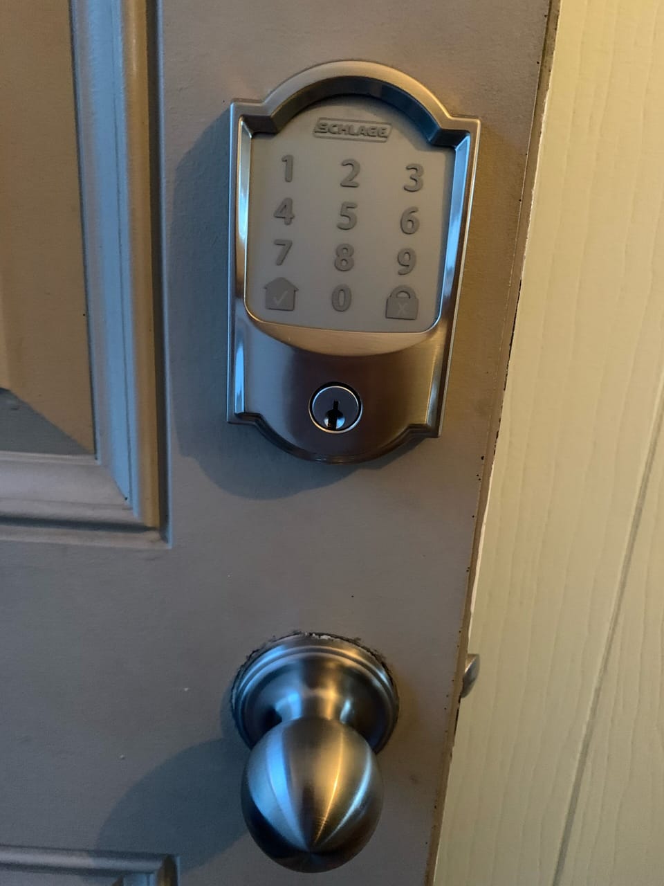 Keyless entry: we will send your unique code the day before check in 