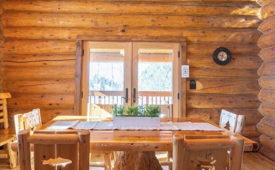 Enjoy the view while dining. 