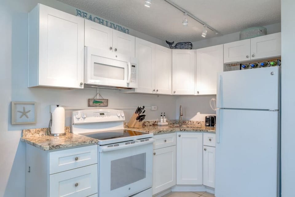 Full Kitchen with all appliances, cooking & dining equipment you will need!