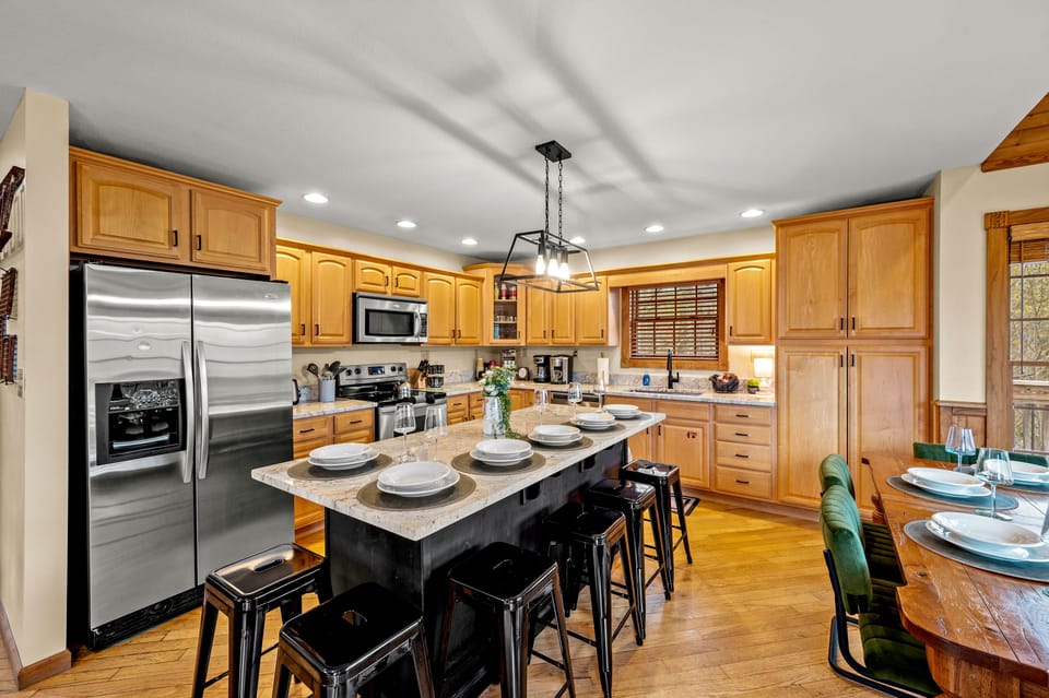 Cook up a storm in our fully equipped and spacious kitchen. Perfect for whipping up delicious meals and creating lasting memories