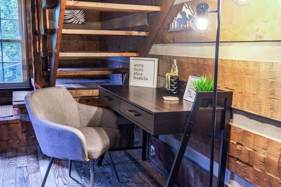 Work hard, stay humble! Located in main level, stairs take you to Bedroom 1 (Open Loft)