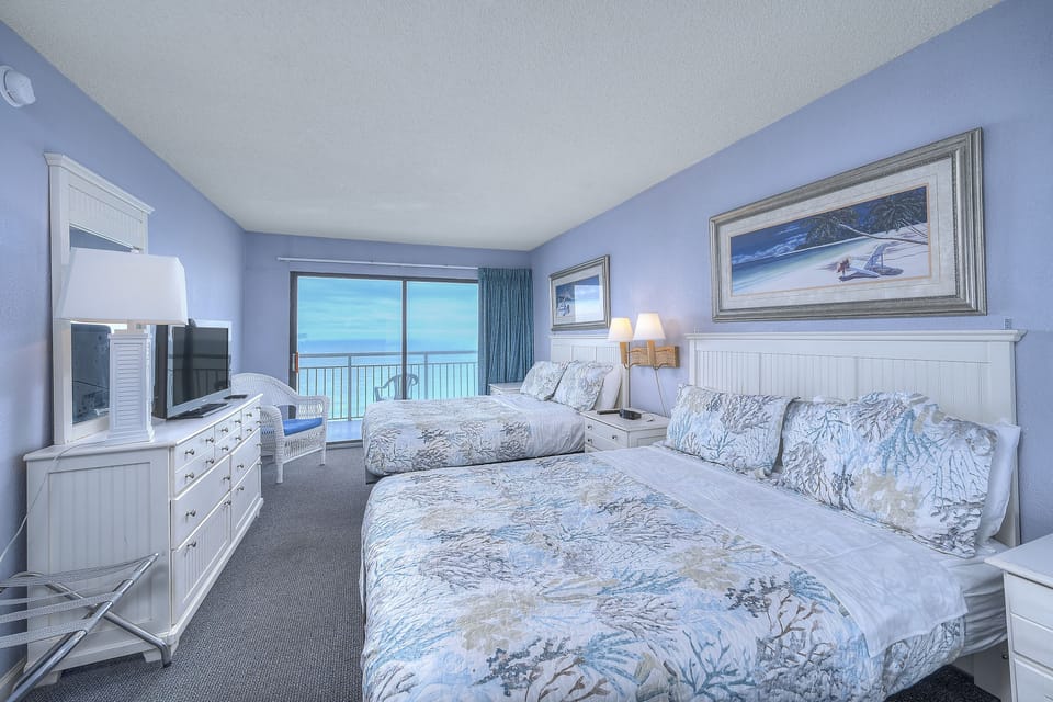 Relax in luxury after a long day of golfing.