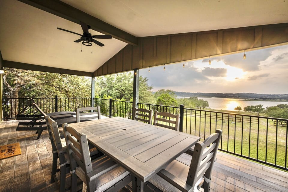 Catch the breeze & sunsets on the upper deck