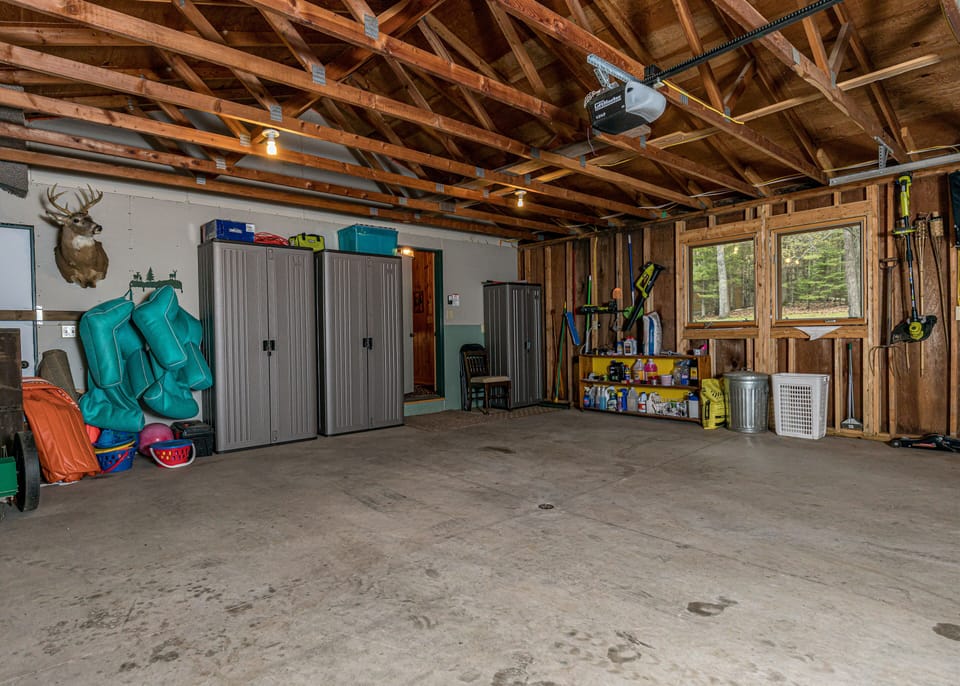 Inside Garage