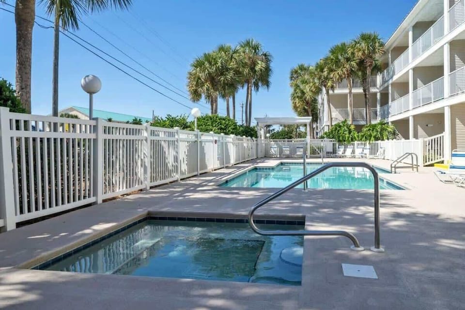 Enjoy a seasonally heated pool and hot tub!