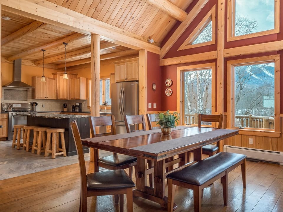 Rediker Retreat- Authentic Riverfront Luxury Log Home (348)