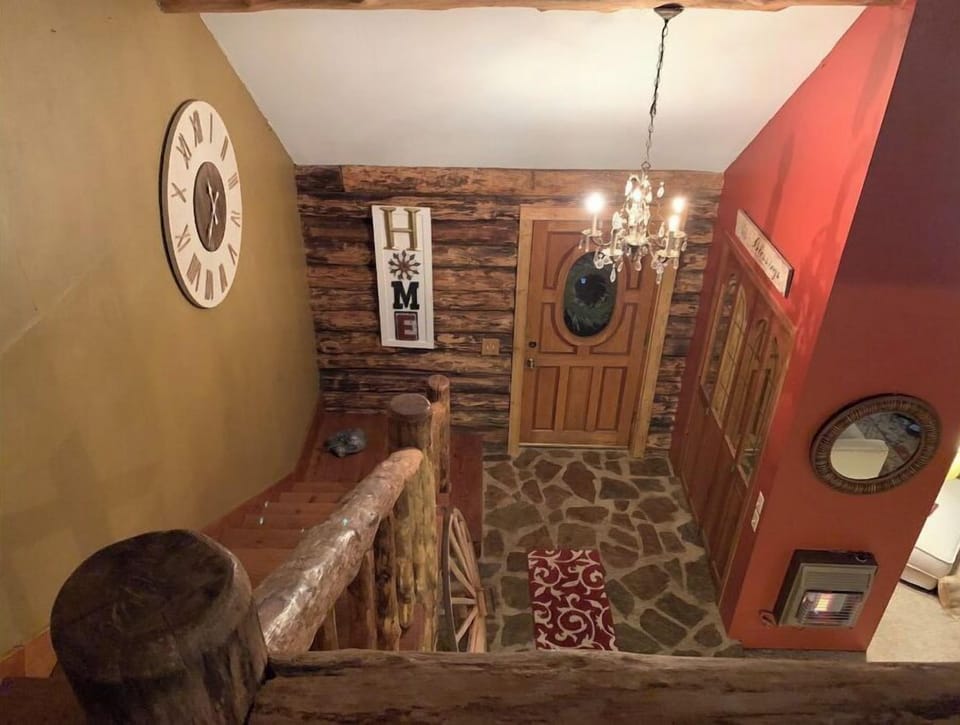 Over looking the foyer:)