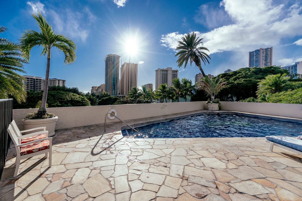 Enjoy the pool