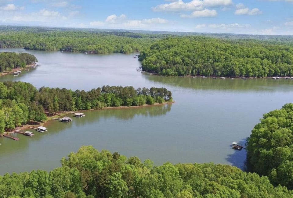 Aerial view of our Cove! 