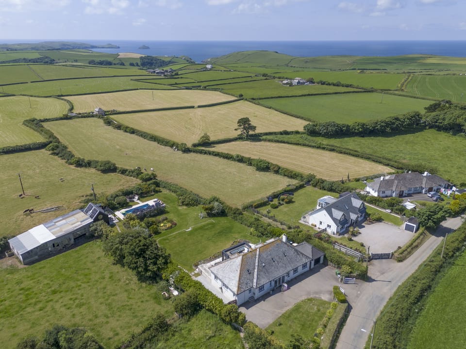 Far reaching views from Westaway House