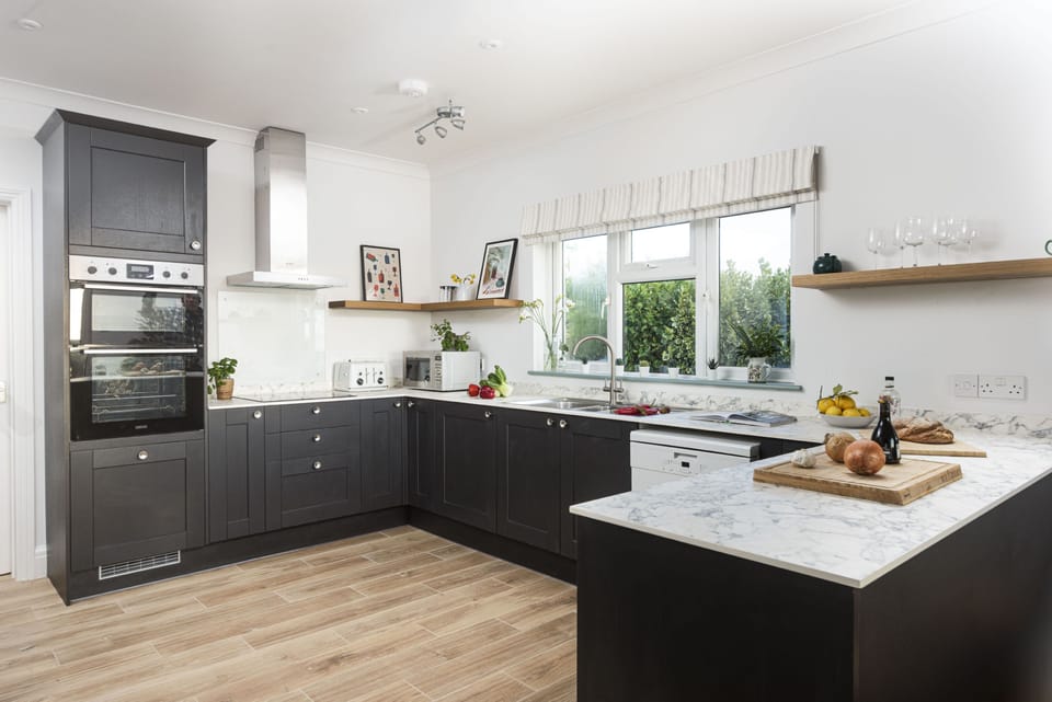 Westaway House, Trelights. Ground Floor: The well equipped and modern kitchen