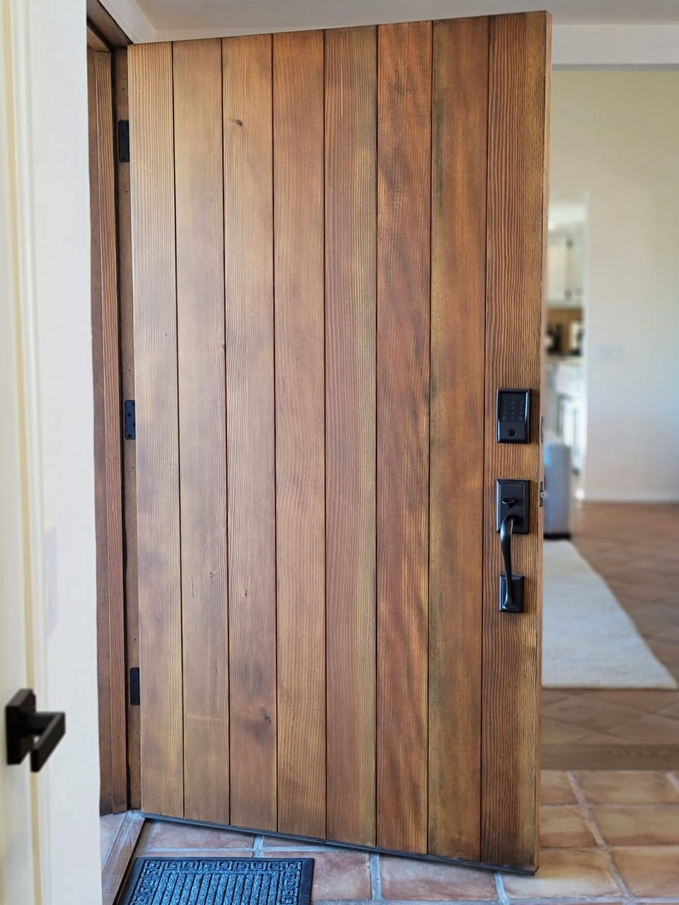 Custom doors and built-ins.