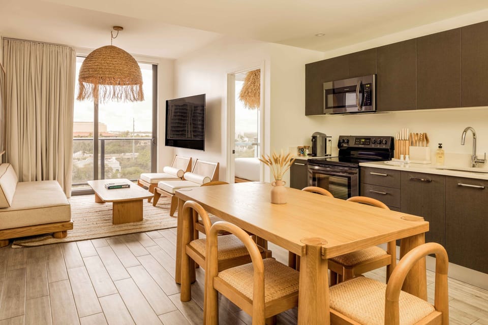 2 Bedroom Suite | Living area | 50-inch flat-screen TV with digital channels, TV