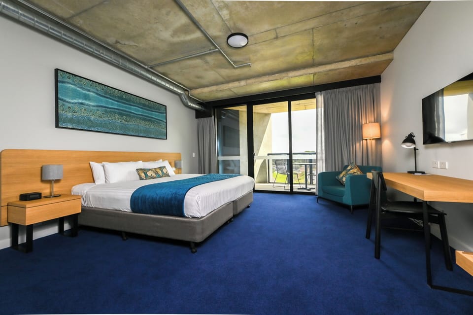 Double or Twin Room (Disability Access Room) | In-room safe, desk, laptop workspace, blackout drapes