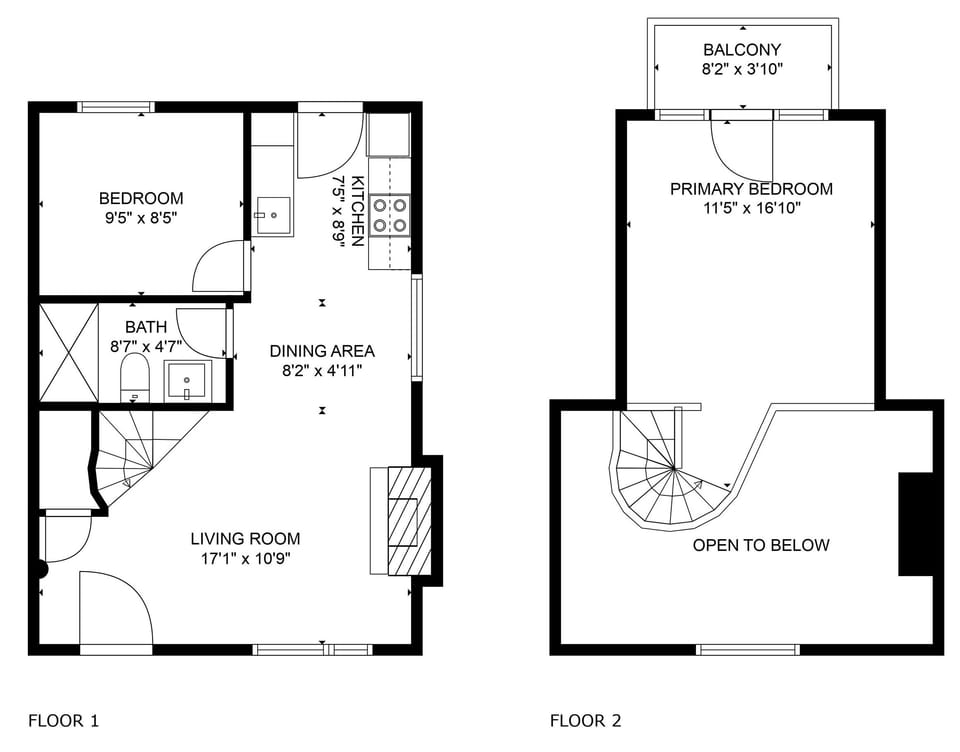 Floor plans