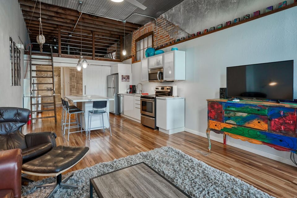 ~Open Concept Living and Kitchen Area
~Streaming TV
~Queen Sleeper Sofa