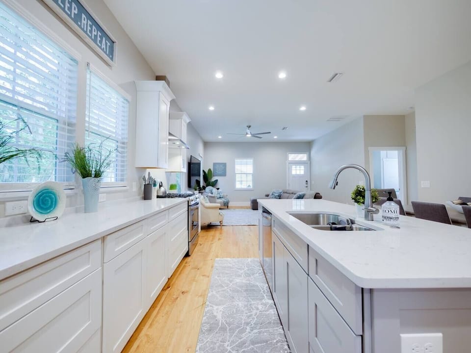 Every room has style as well as functionality.