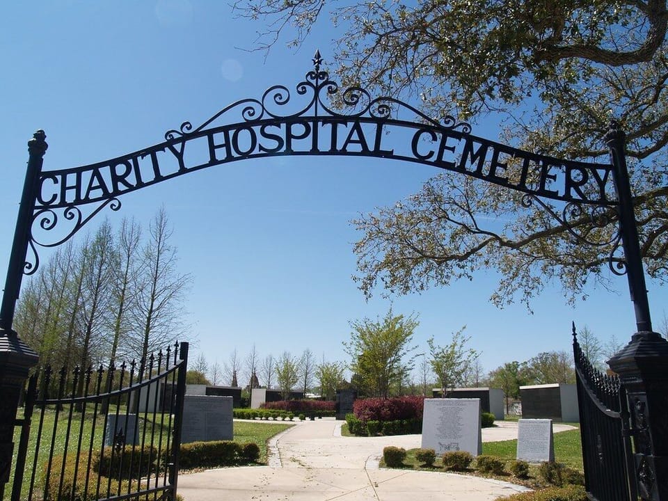 Many famous cemeteries, Katrina Memorial, The Mortuary all in walking distance - ~5 blocks.