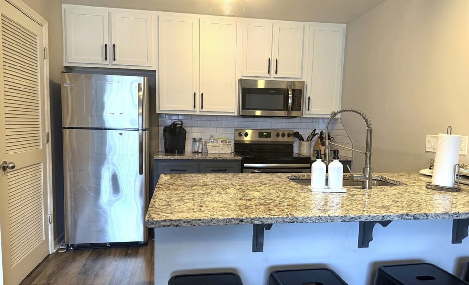 Spacious open kitchen for easy meal preparation