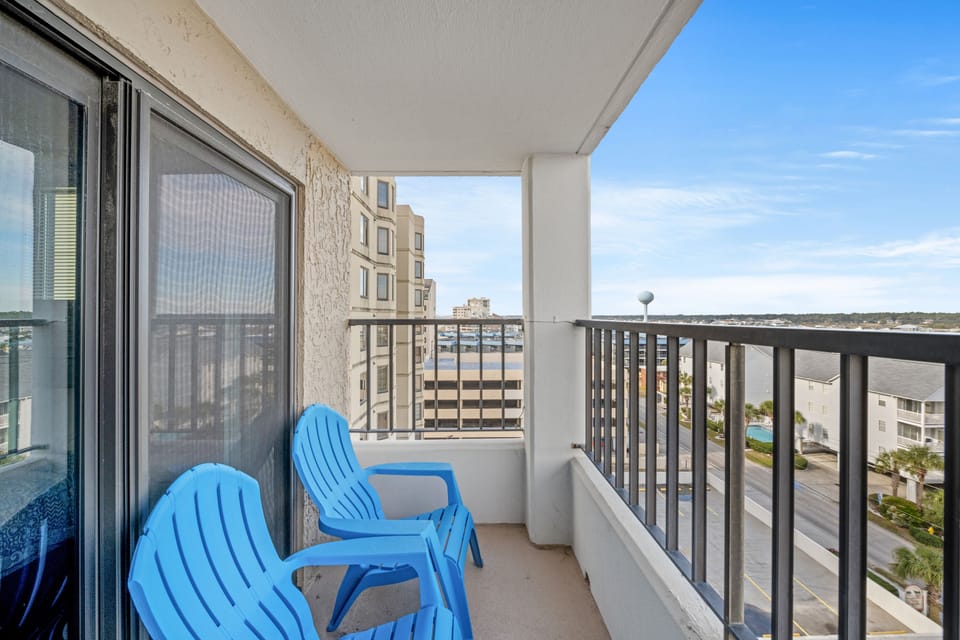 You have 2 balconies!