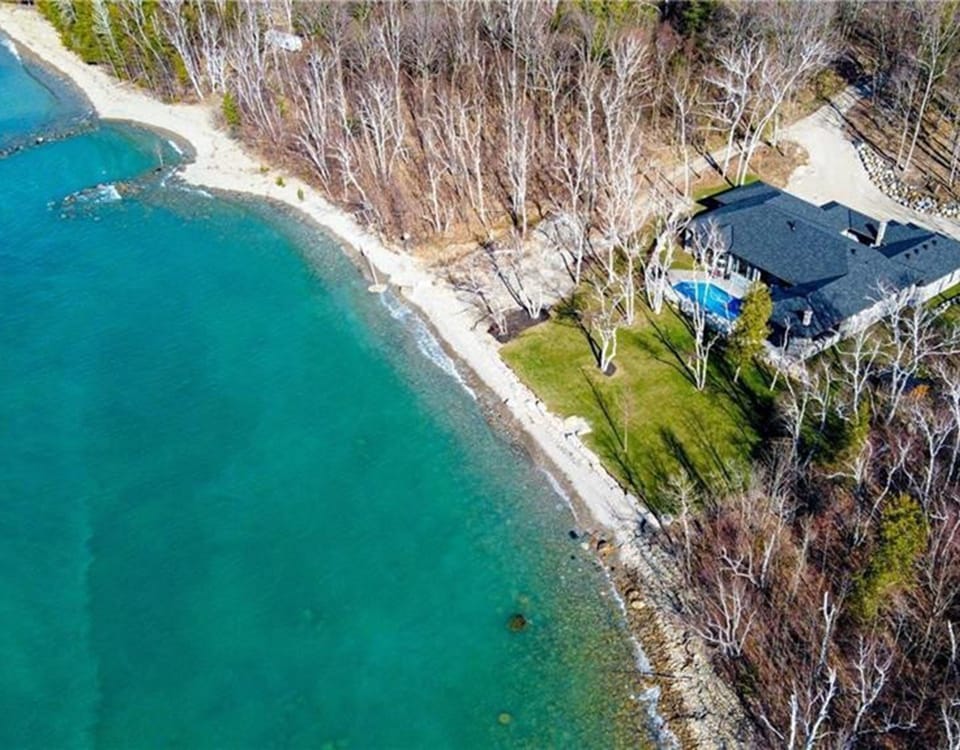 Overlooking beautiful Georgian Bay.