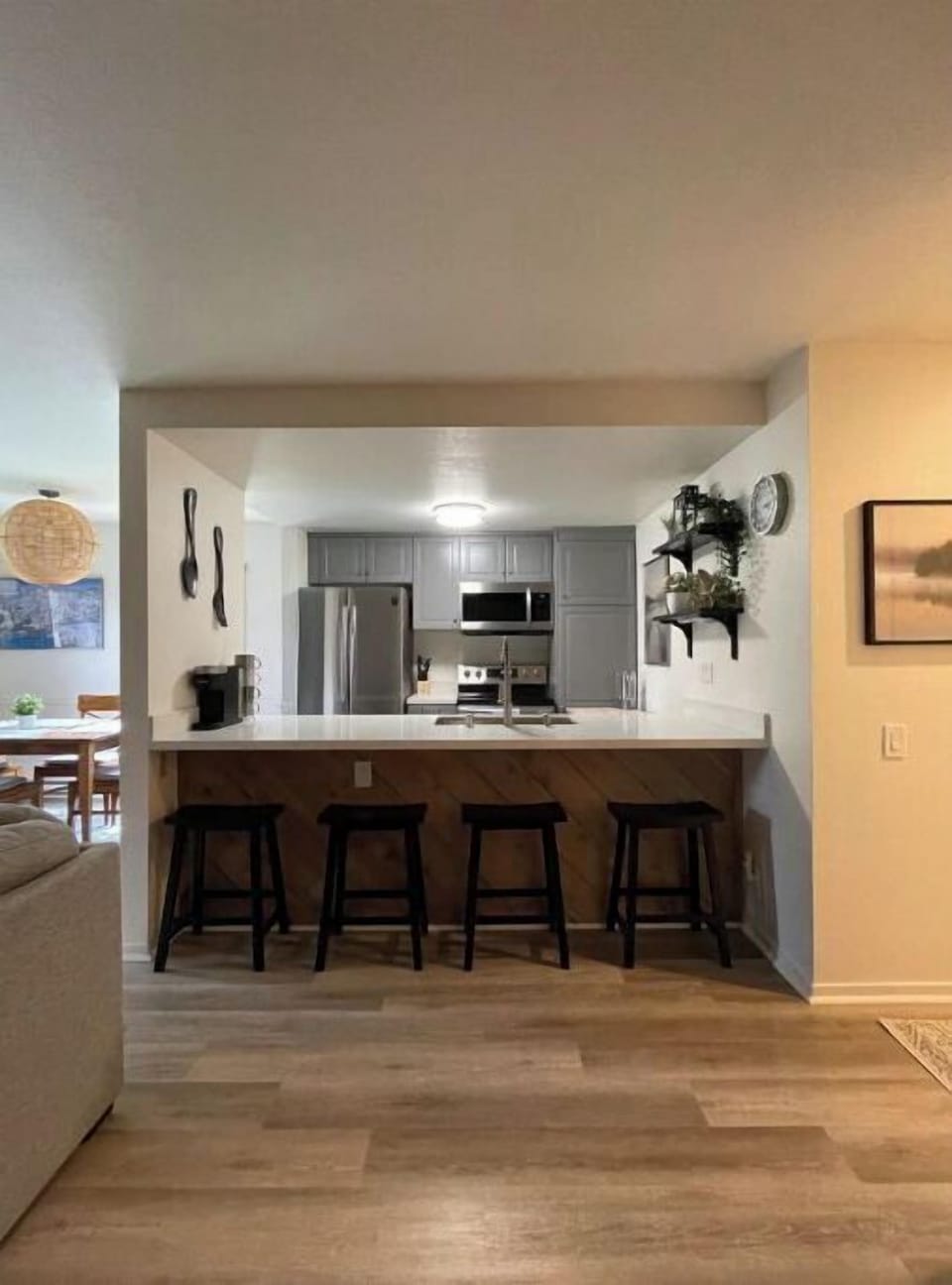 Kitchen with all new appliances
