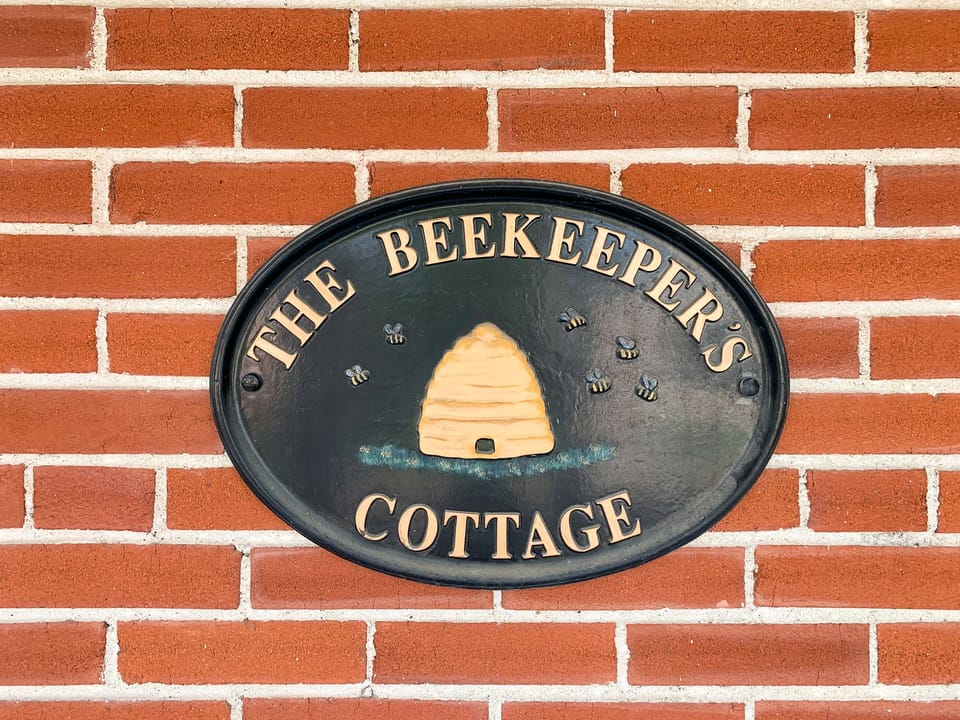 The historic Beekeeper's Cottage is one of the first licensed vacation rentals in the state of Missouri (according to the stories).