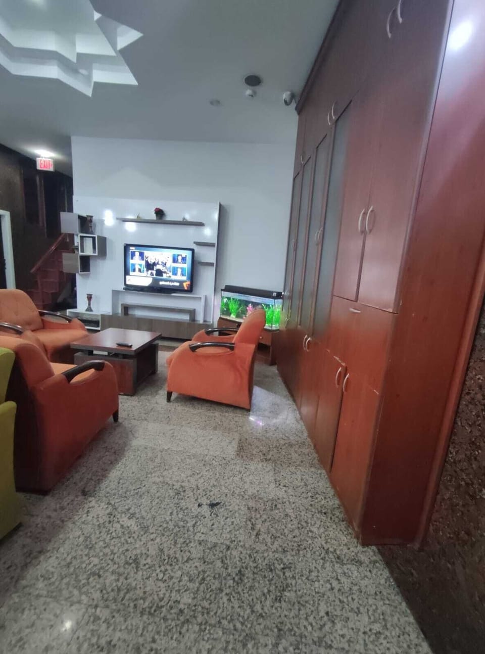 37-inch LED TV with satellite channels, TV