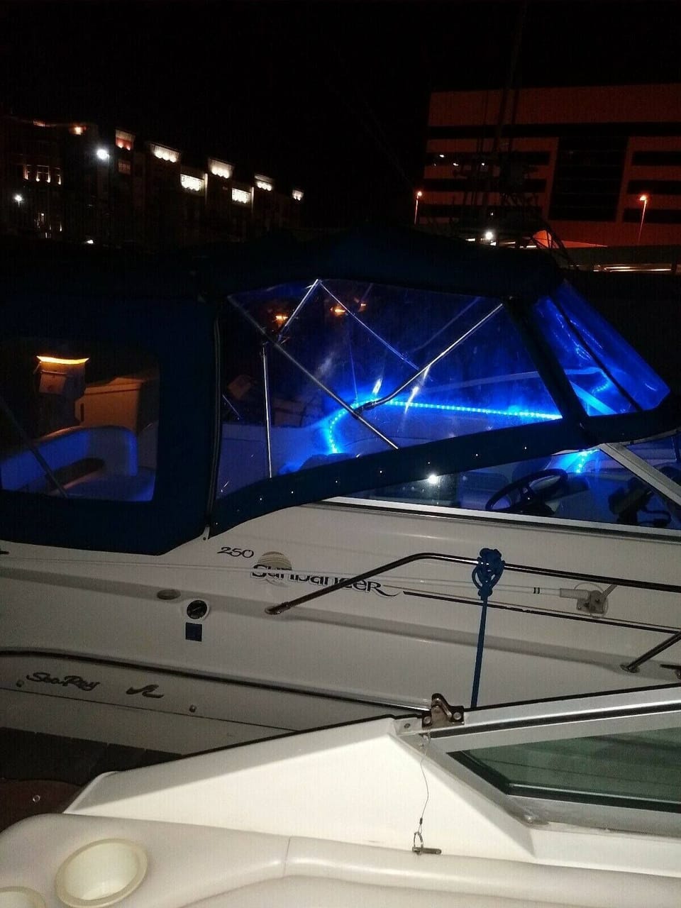 Love Boat Adventurer Docked boat in Portsmouth