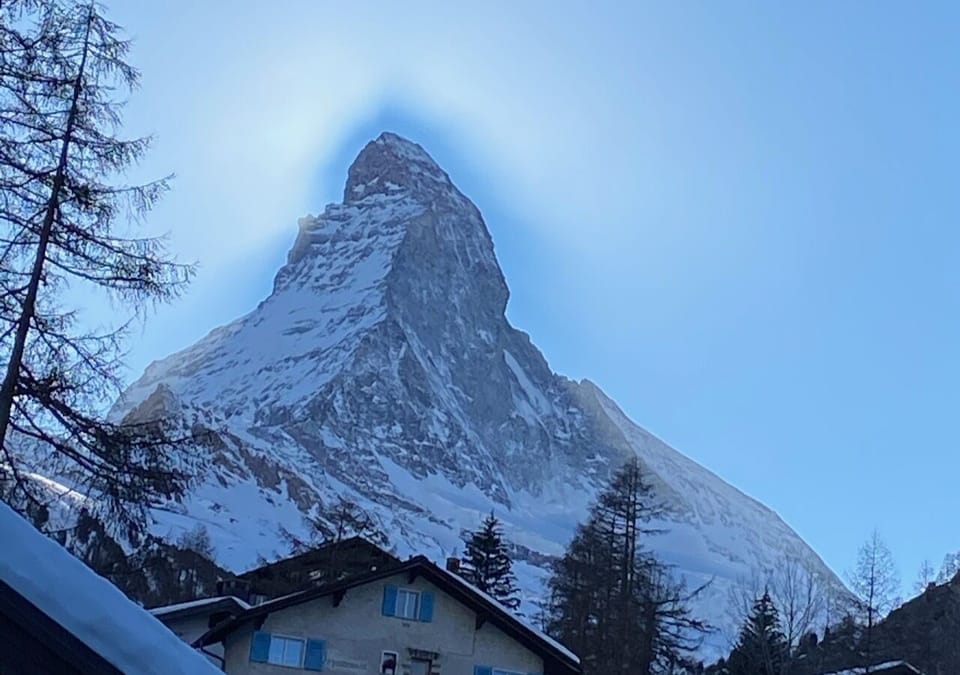 Matterhorn view from Chalet Petit