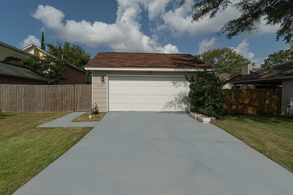 Safe, free parking is available on-site and one vehicle can park in the garage 