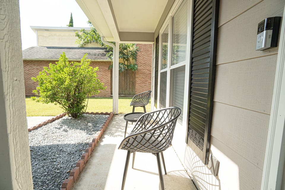 A nice porch is a staple in Alabama and perfect for great conversation