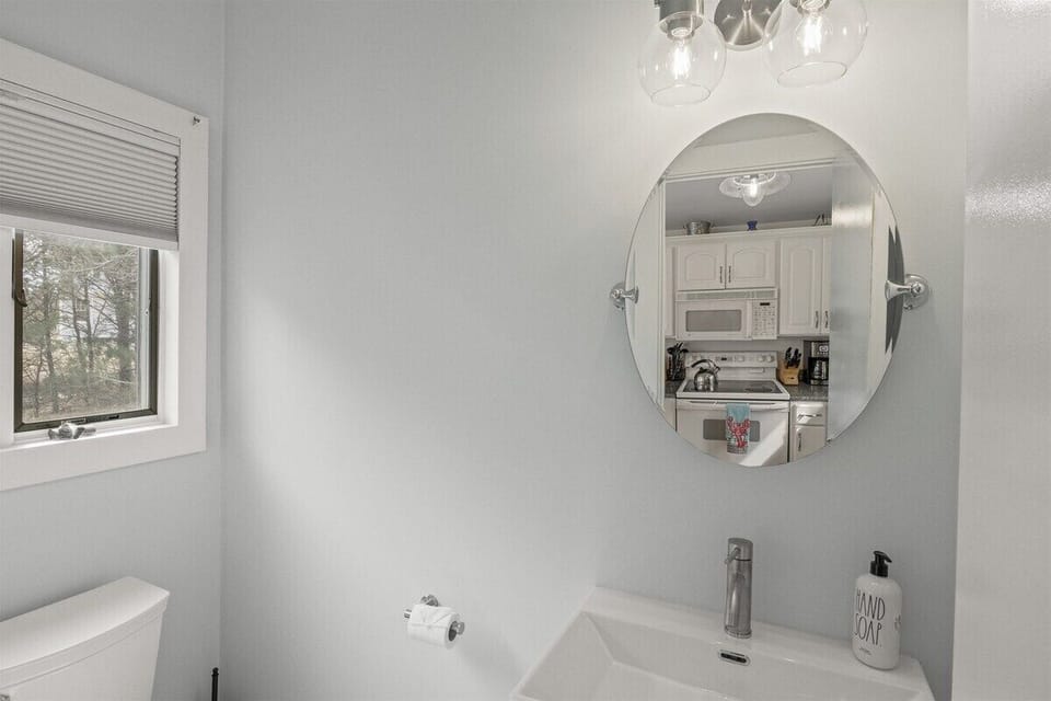 1/2 bath off Kitchen