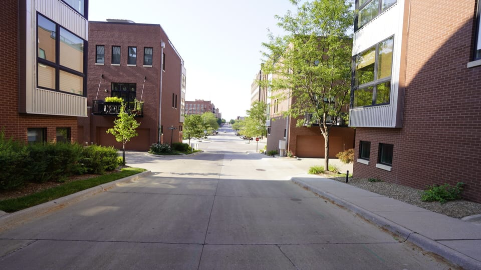 the Old Market is a short distance walk from your front door