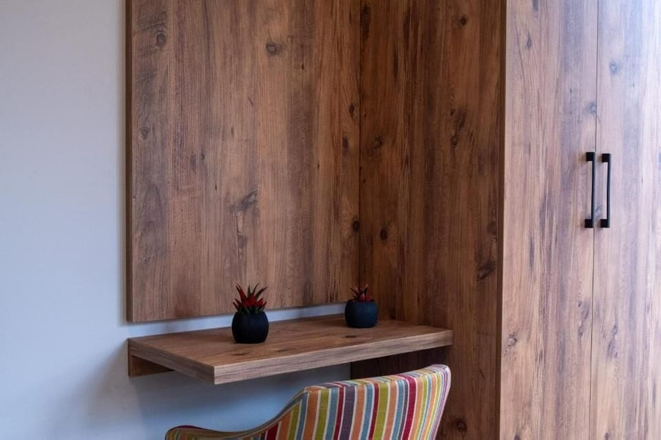 Superior Apartment, 1 Bedroom, Balcony | Premium bedding, desk, laptop workspace, blackout drapes