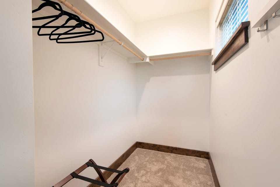 Downstairs Queen Closet