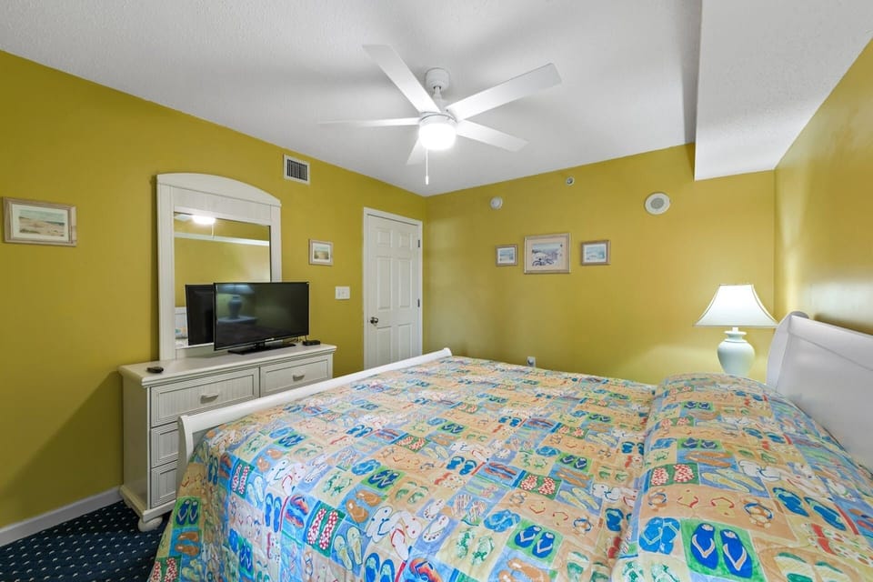 King Size Bed in the Third Bedroom 