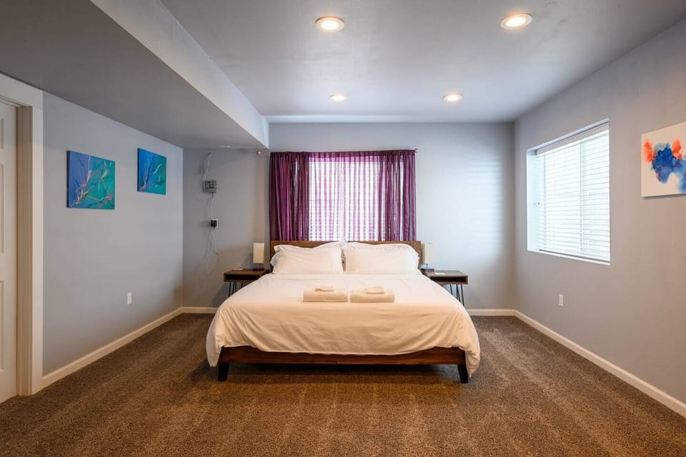 Large Bedroom with King Size Bed