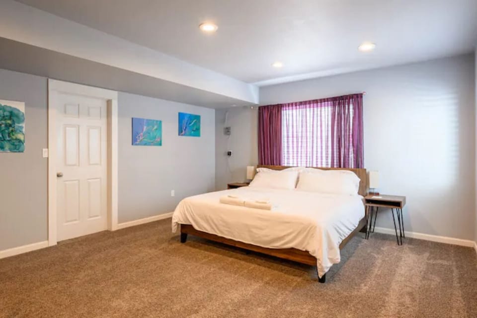 Large Bedroom with King Size Bed